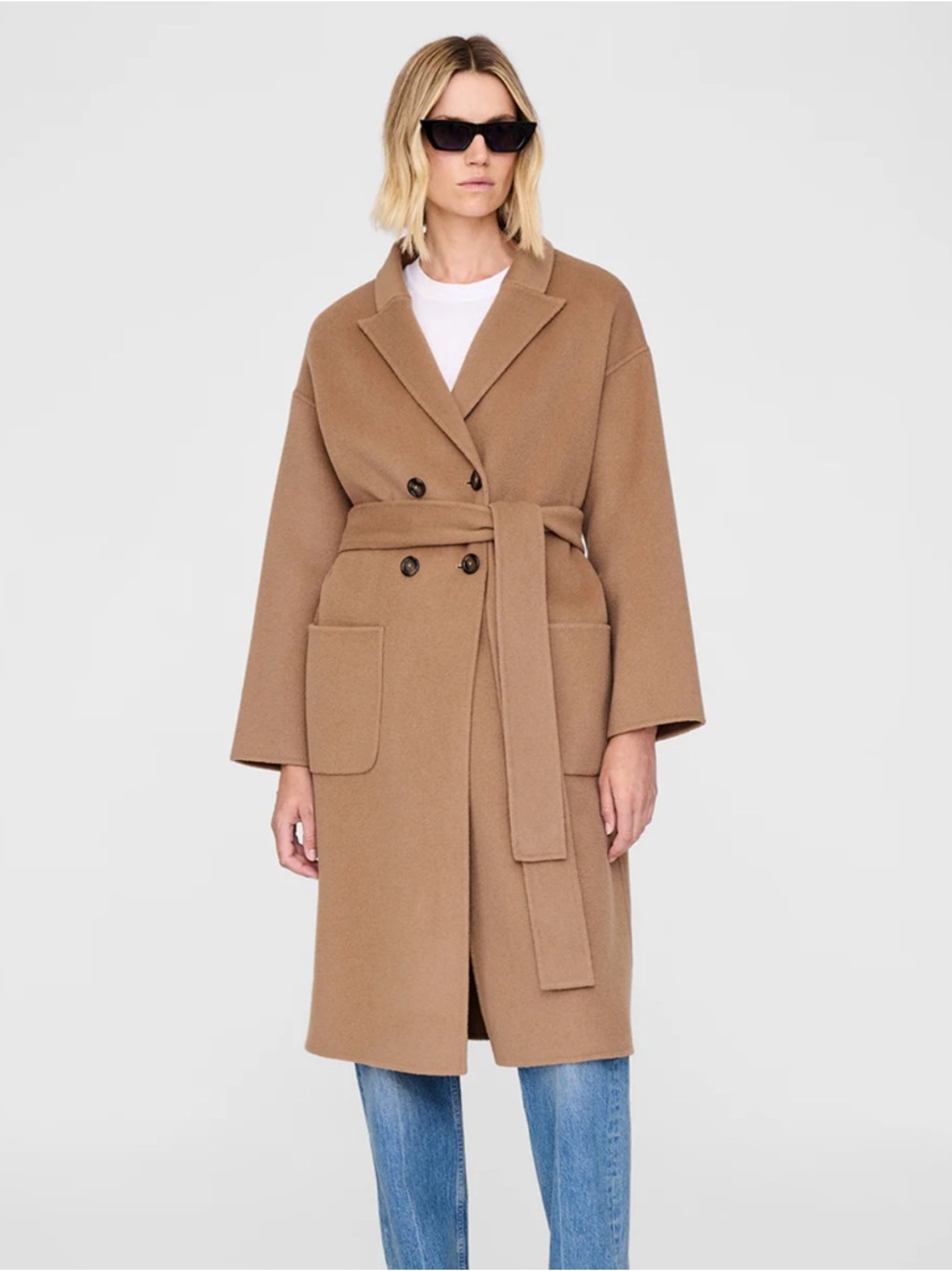 Anine Bing NWOT Camel Dylan Coat Small